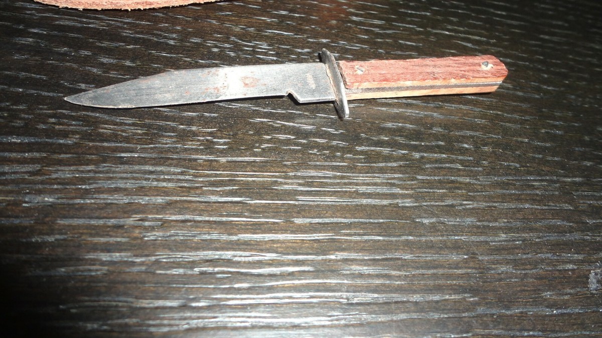 VINTAGE LETTER OPENER MADE IN JAPAN WITH SHEATH APPROX. 3 3/4