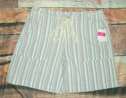 Fresh Produce NWT Rio Del Mar Striped Shorts Lounge Beach Flamingo XS M L XL - Picture 3 of 3