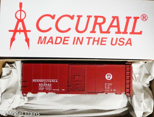 Accurail #3558 Pennsylvania (Rd #603842) 40' AAR Acero Boxcar Kit Plástico | Zustand: New