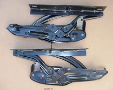 1970-72 Chevelle El Camino Hood Hinge Left & Right Side Flat / Cowl Induction