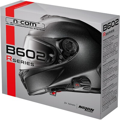N-COM Headset B602 R Einzelset für Nolan Helme N100-5 N80-8 N70-2 HD