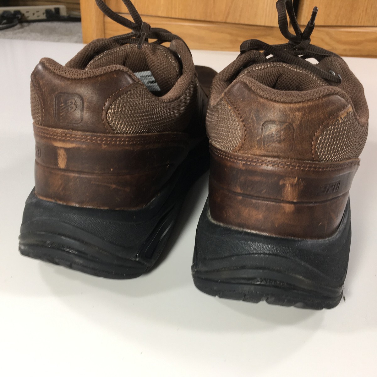 New Balance 928 Walking Shoes Mens Size 14 D Brown Leather  display picture 3