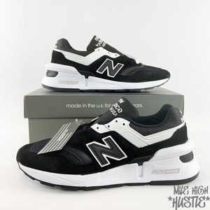 new balance 997s black and white