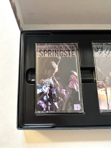 RARE -New! 12”x6” Bruce Springsteen LIVE 1975-85 Cassette Box Set Columbia 40558 - Picture 5 of 12