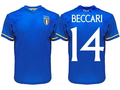 Maillot Beccari Italie Officiel Mondial 2023 FIGC Femmes National 14 - Photo 1/2