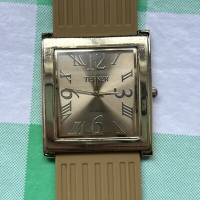 Terner Gold Tone Quartz Watch
