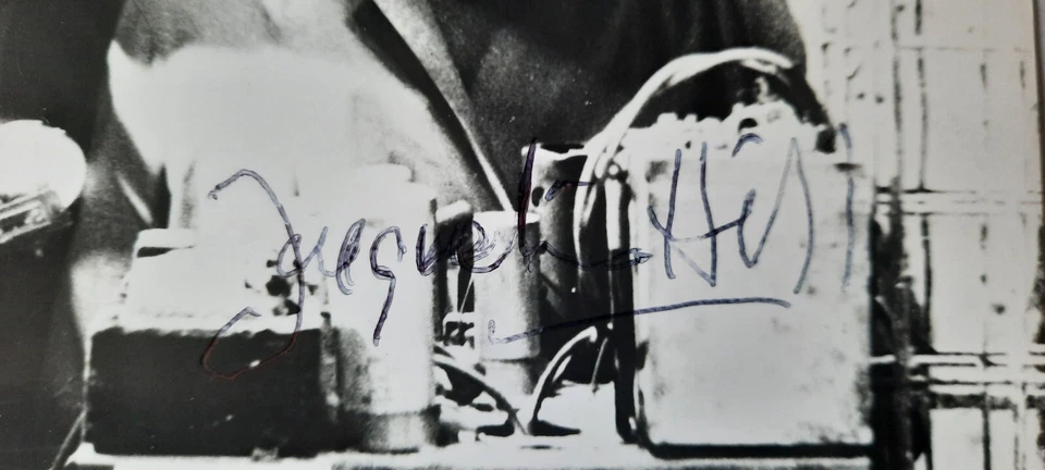 DR WHO Jacqueline Hill William Russell Signed Unearthly Child Whomobilia Photo - Image 2 of 4