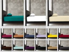 Extra Deep Fitted Sheets Bed Sheets Single Double King Size  (clearance sale)