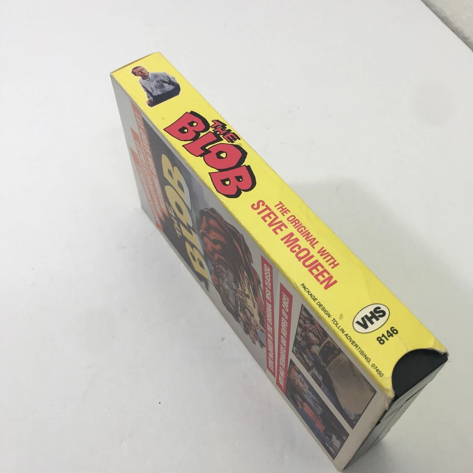 The Blob (1958) VHS, 1990 Good Times Home Video, CULT CLASSIC HORROR SCIFI - Image 4 of 4