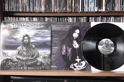 HOLY MOSES ''MASTER OF DISASTER'' rare unplayed  LP
