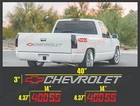 400SS BED  Vinyl Decal Stickers graphics (3 PICES)