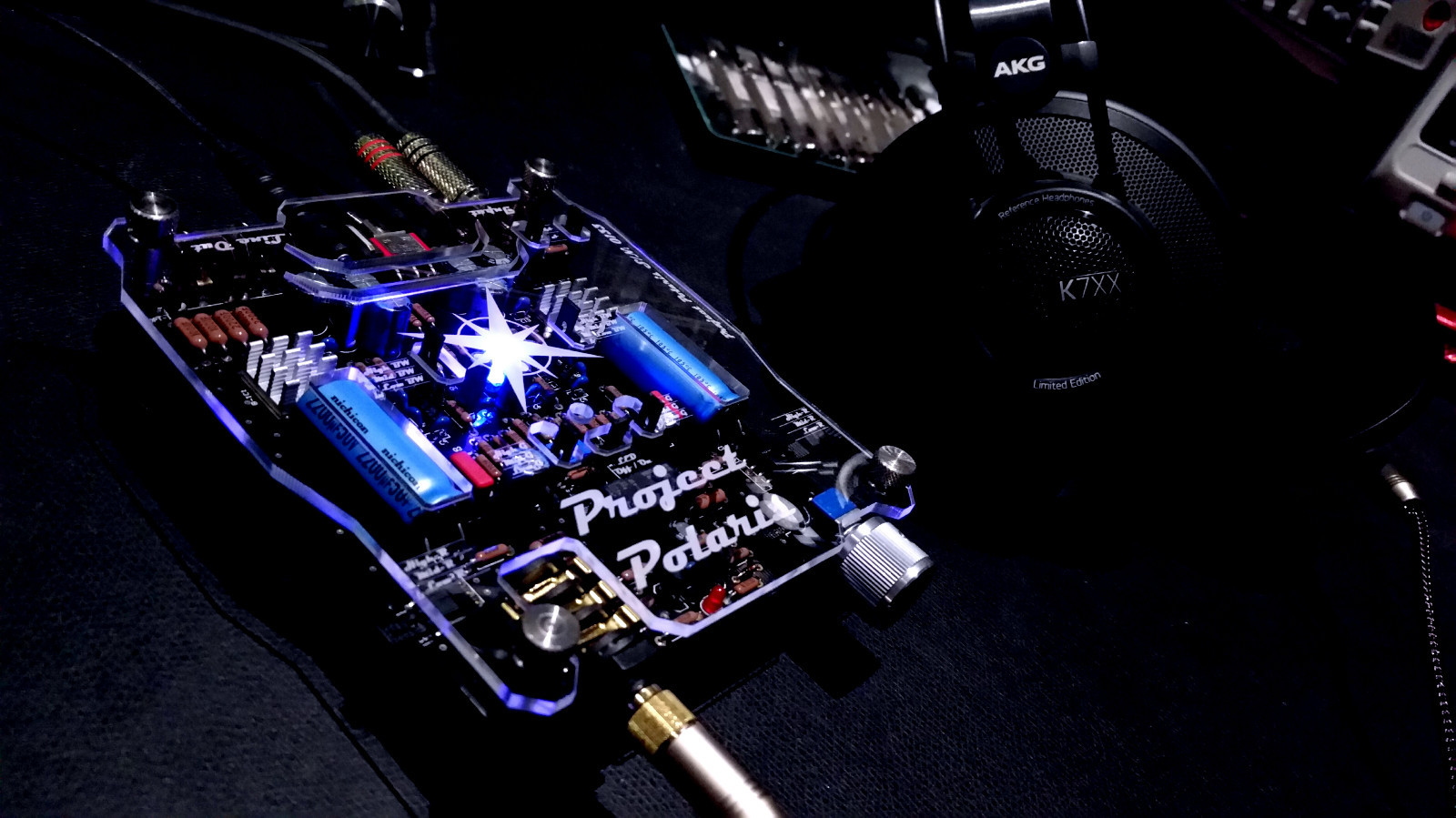 PROJECT POLARIS SS HEADPHONE AMPLIFIER / PRE AMP / DIY KIT WITH ALL PARTS! eBay