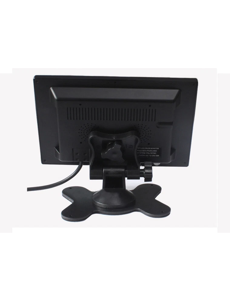 9" Car Rear View Monitor TFT LCD Screen 2-CH Input for Reverse Camera DVD VCR - Image 4 of 4