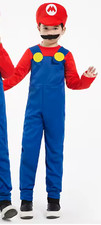 Kids Mario Costume Super Mario Bros. Outfit For Boys
