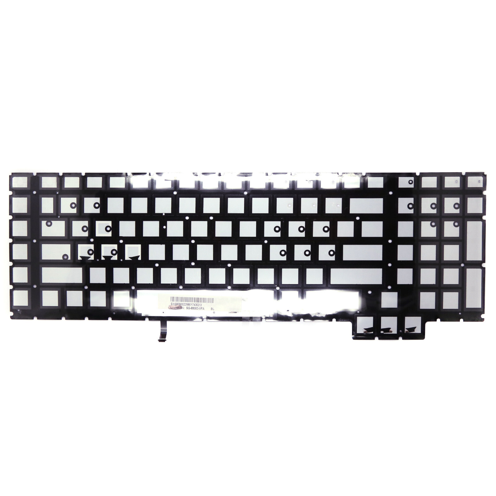 Clavier HP Omen 17-AN023NF rétroéclairé rouge avec nappe - 4