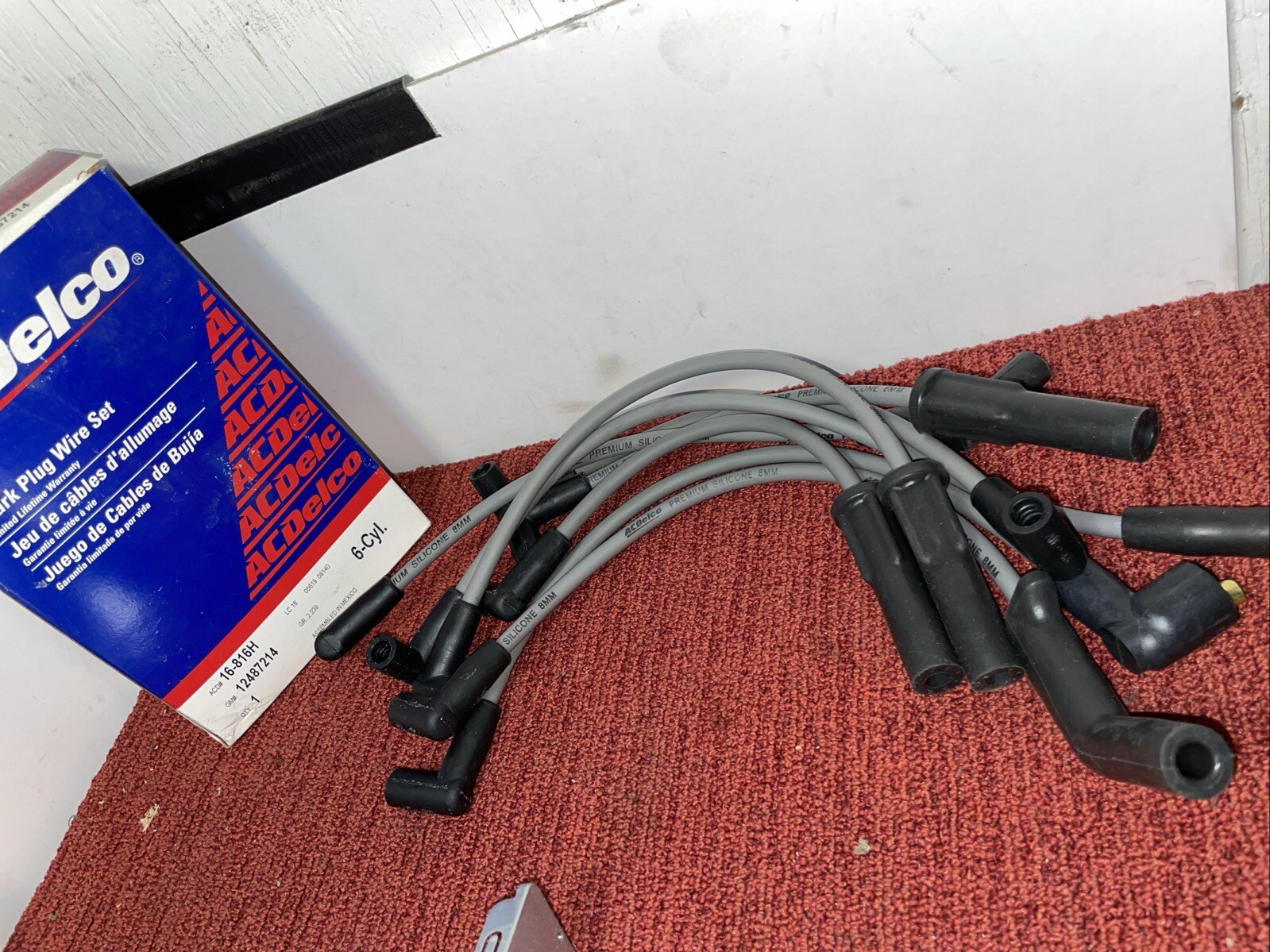 AC Delco#  16-816H Spark Plug Wire SET GM# 12487214