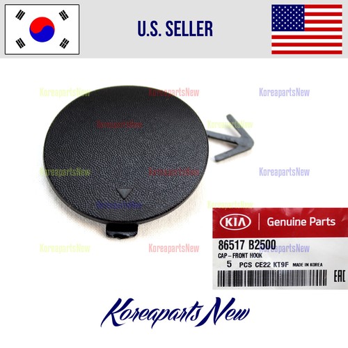 Front BumperTow Hook Eye Cap Cover (GENUINE) 86517B2500 KIA SOUL BASE