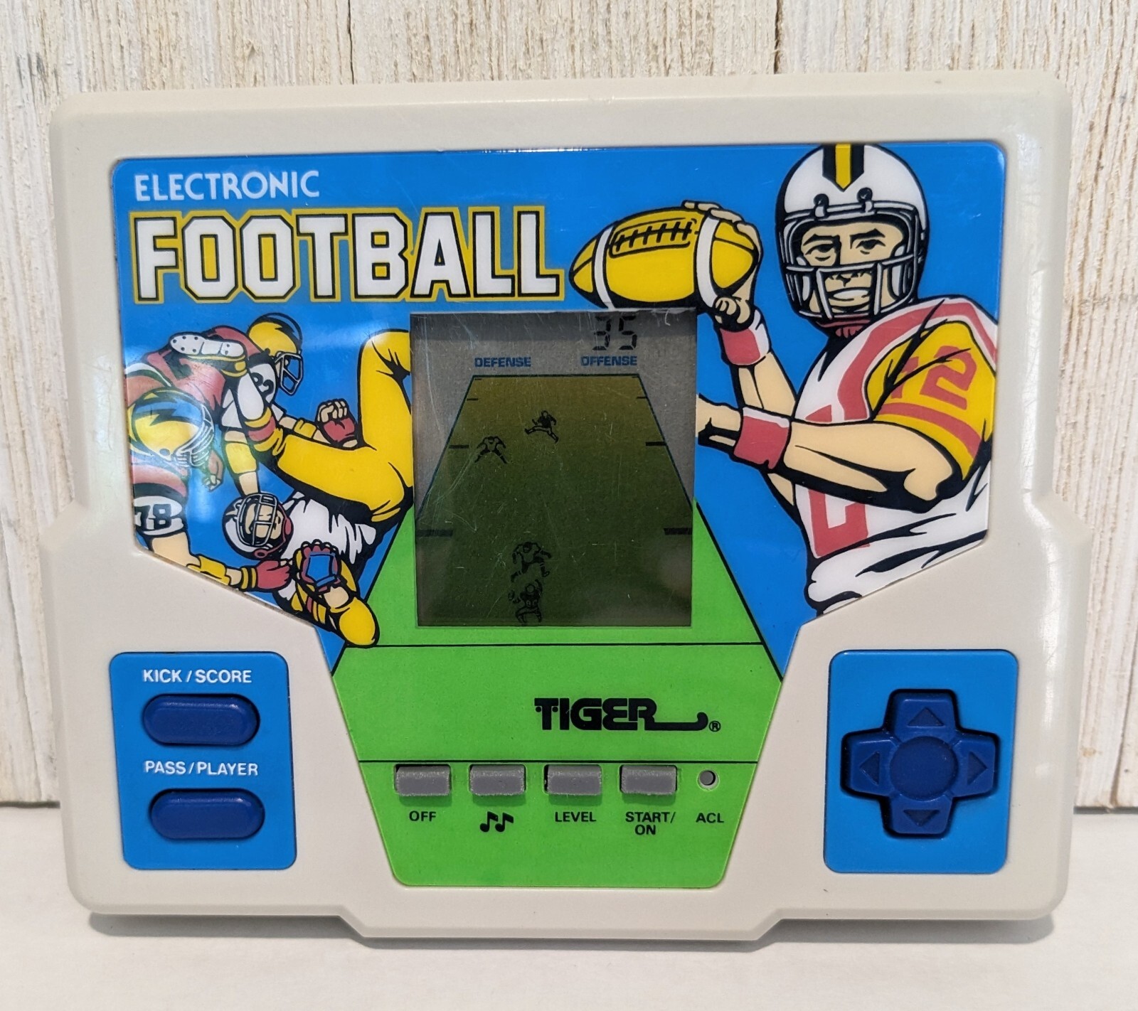 Vintage Tiger Electronic Football Handheld Game 1987 (WORKING) eBay