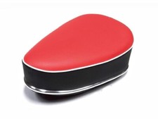 Sitzbank Einzel Sitz Sattel Rot für Miele DKW Rixe NSU Göricke Gritzner KTM