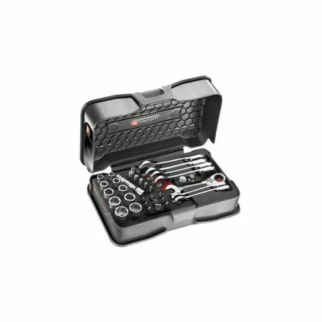 Facom 467BS.BOXPB Coffret Multi-serrage à Cliquet Compact - 40 Pièces