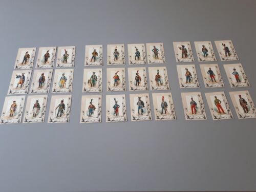 30 cartes d'uniformes de Hussards des armées Française de 1724 à 1873 - 第 1/1 張圖片