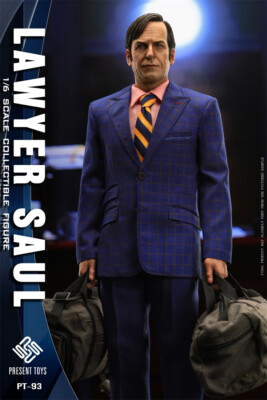 Pre-order PRESENT TOYS PT-sp93 1/6 Saul Lawyer Goodman Male Action