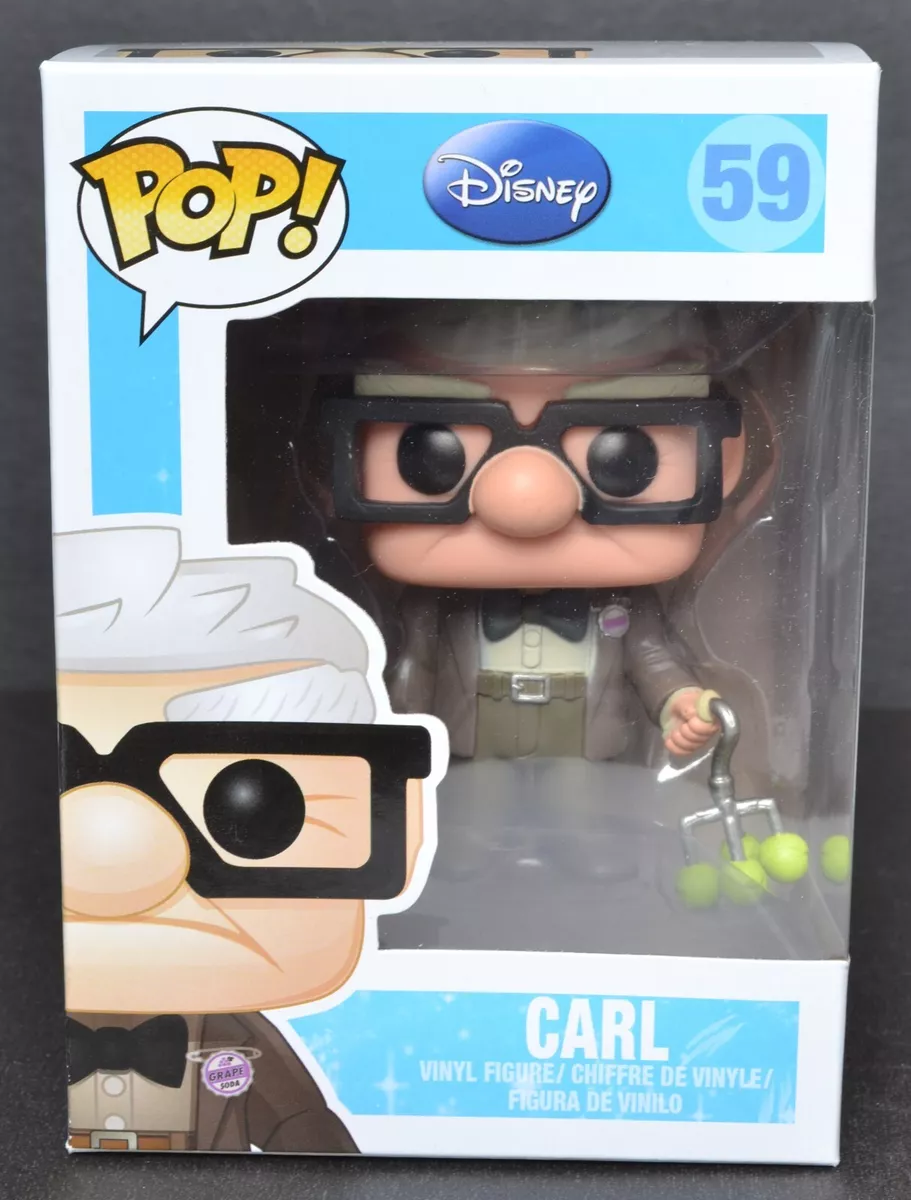 Funko Pop 'Movies' CARL FREDRICKSEN Figure #59 NRFB Disney Pixar Animation  'UP