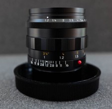 Leica NOCTILUX-M 50mm f/1.2 Aspherical Lens (Black Anodized)