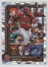 2025 Topps Series 1 Diamante Foil Mike Siani Michael Siani #289 6ki