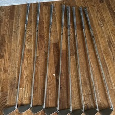 Spalding Executive RH Golf Club Irons Set 3-9,P, Stainless Fish Scale Dimple