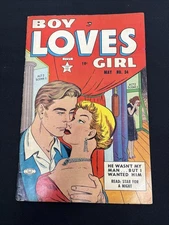 Boy Loves Girl #34 Very Good Minus 1953 Steamy, Hot, Torrid, Cheating Couples ￼