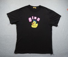 Dime Shirt Mens Medium Black Streetwear Skate Graphic Tee Duck Punk Adult
