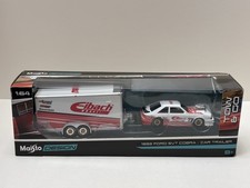 Maisto Tow Go 1993 Ford Svt Cobra Mustang Fox Body Trailer Eibach 2019 New