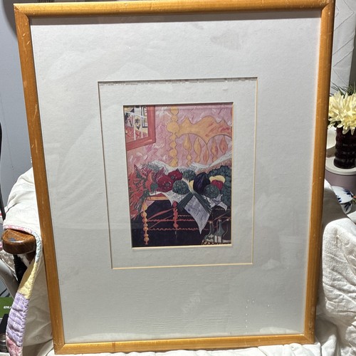 Robert Grace Framed Matted Contemporary Interior Art Print Paper Portrait