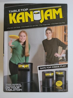 Kan Jam Tabletop Indoor Outdoor Disc Throwing Party Game New Summer Fun Time