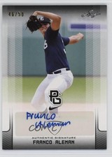 2017 Leaf Perfect Game National Showcase Black 46/50 Franco Aleman Auto 11bi