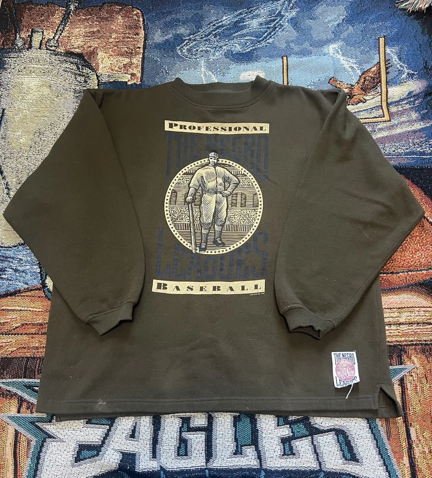 Suéter Vintage Liga Negra Talla Grande Foto 2 de 4