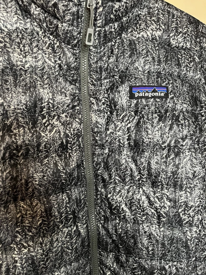 PATAGONIA Forestland Goose Down Grey Puffer Jacket Women’s XS - Image 2 of 4