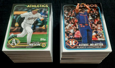 PARTIAL SET OF 241 CARDS 2024 TOPPS UPDATE MAJOR LEAGUE BASEBALL MLB (NM+) 91181