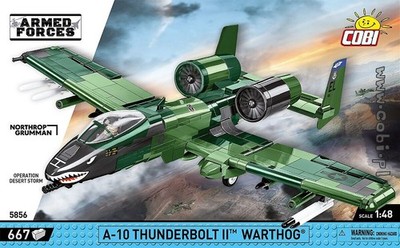 Cobi 5856 - Historical Collection - Armed Forces - A-10 Thunderbolt II Warthog