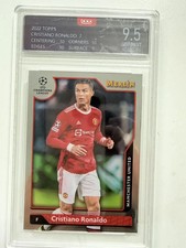 2022 Topps Merlin #7 Cristiano Ronaldo Man Utd OCD 9.5 GEM-MINT Graded Card AB78