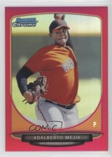 2013 Bowman Chrome Prospects Magenta Refractor 32/35 Adalberto Mejia #BCP171 0f8