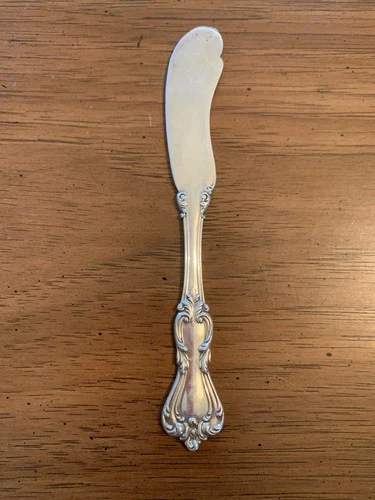Reed & Barton Marlborough Sterling Butter Knife 6” Flat Handle