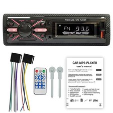 MP3 Player Radio Bluetooth Car Stereo Audio In-Dash FM Aux Input Receiver SD USB