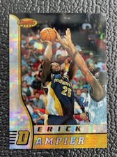 🔥ERICK DAMPIER 1996-97 BOWMAN'S BEST ATOMIC REFRACTOR ROOKIE CARD!🔥PACERS!