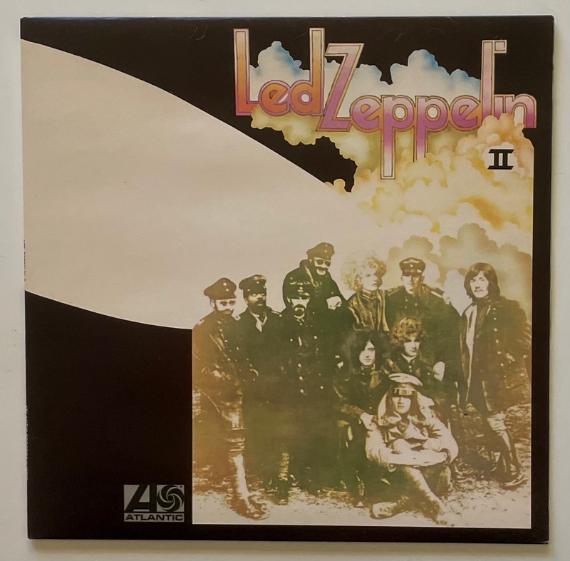 ORIGINAL Vtg 70s LED ZEPPELIN II Album 1976 UK PRESSING Vinyl RECORD Lp NR MINT!
