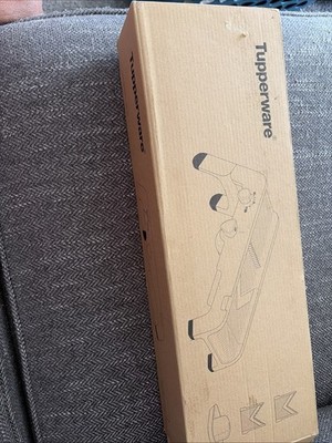 TUPPERWARE MANDOLIN HIGH GRADE KITCHEN SLICER ADJUSTABLE FOLDING BASE