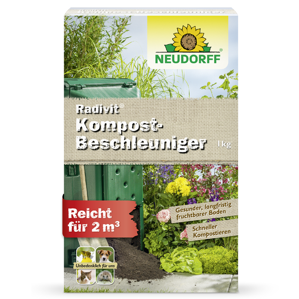 Neudorff Radivit Kompost-Beschleuniger 1 Kg Bio Schnellkomposter Komposthilfe-image