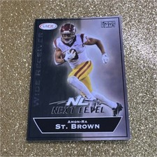 2021 Sage Premier Draft Next Level Amon-Ra St. Brown NCAA #154 Football Card