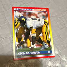 Score Renaldo Turnbull West Virginia Mountaineers NCAA Football Rookie Card #296. rookie card picture
